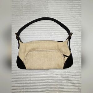 Minicci Shoulder Purse Khaki and Brown